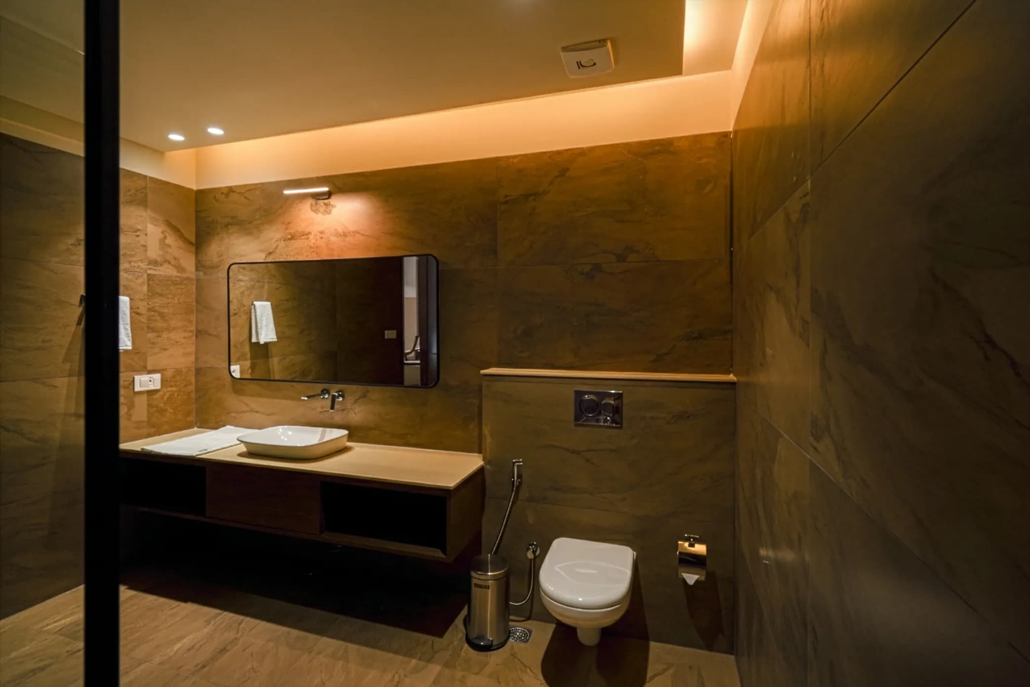 premium suite washroom